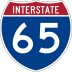 Interstate 65 marker