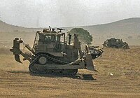 IDF D9R with slat armor