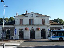 La gare de Trappes.