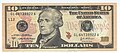 new 10 dollars bill (obverse)