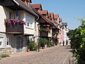 Deutsch: Unterwallstraße in Waren (Müritz). English: Unterwallstraße in Waren (Müritz), Germany.