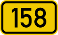 File:Bundesstraße 158 number.svg