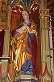 Statue de la vierge - bois polychrome