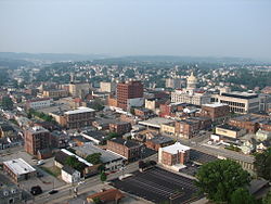 Skyline of Greensburg