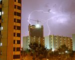 Tormenta eléctrica en Hospitalet de Llobregat