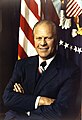 Gerald Ford op 27 augustus 1974 geboren op 14 juli 1913