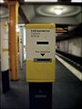 Ticket validating machine