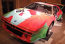 BMW M1 Art Car d'Andy Warhol (1979)