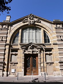 Façade de la maison du Peuple de Nancy