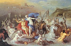 Der Triumphzug von Neptun und Amphitrite by Frans Francken the Younger (n.d.).