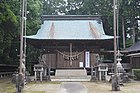 神明宮拝殿 （九久平町、2019年（令和元年）7月）