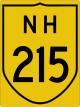 National Highway 215 shield}}