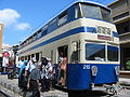 Tramway à étage de la ligne bleue