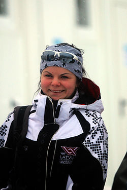 Anete Brice in Hochfilzen 2011