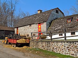 Derbydown Homestead in West Bradford Township