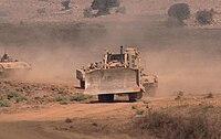 IDF D9L armored bulldozer