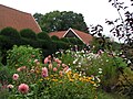 Hofstelle mit Bauerngarten in Wulften