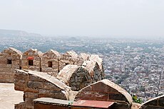 Stone Railing at Nahargarh Fort, Jaipur