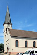 L'église Saint-Jean-Baptiste.