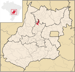 Pilar de Goiás – Mappa