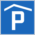 File:CH-Hinweissignal-Parkhaus.svg