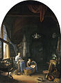 De jóng moder (1658) Gerrit Dou.