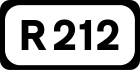 R212 road shield}}