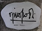 Gino Paoli aláírása