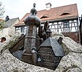 Detail aus dem Sagenbrunnen, Tillenstadt