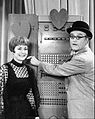 with Red Skelton, 1968