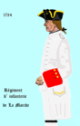 régiment de La Marche de 1734 à 1762