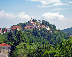 Skyline of Montaldo di Mondovì