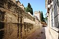 Callejón del Agua (intramuros), en las cercanías del Alcázar de Sevilla.