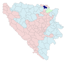 Šamac – Mappa