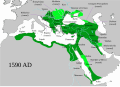 Map of the Ottoman Empire in 1590