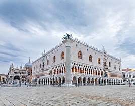 south west Corner of the Doge's Palace