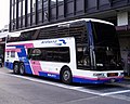 西日本JRバス744-3992 2階席3列シート仕様車