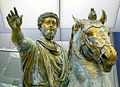 Statua equestre di Marco Aurelio, particolare