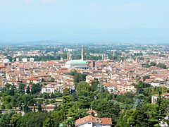 Panorama dal Santuario di Monte Berico