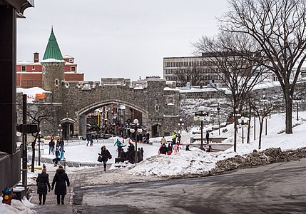 Place D'Youville, Québec, 6 Jan.