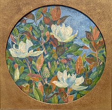 Magnolioj, de Théo van Rysselberghe.