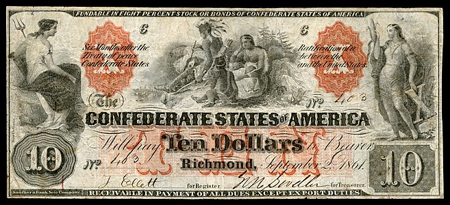 (created by the Southern Bank Note Company; nominated by Godot13)