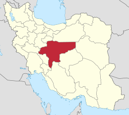 Provincia di Esfahan – Localizzazione