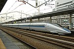 'O trieno giappunese Shinkansen 500, uno d'e cchiù aerodinamici pruggiettate