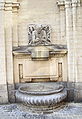 Fountain 'de spauwer' or 'le cracheur' in Brussels.