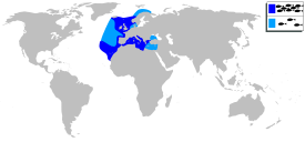 Kummeliturskan levinneisyys