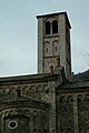 Il campanile della chiesa dei Santi Gusmeo e Matteo.