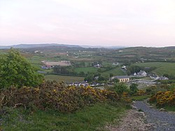 View of Termon and its church