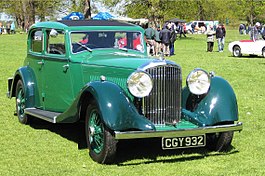 3½ Litre sportsedan van Park Ward (1935)