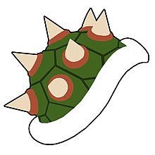 La carapace de Bowser.